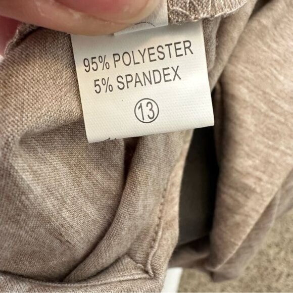 Anna Kaci ANALIA MINI DRESS Tan Size Small - Picture 11 of 14